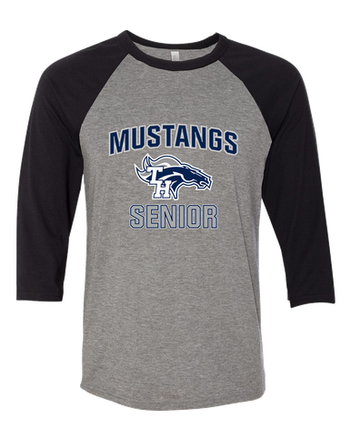 Trabuco Hills Mustangs Senior #1 Women's Baseball T-Shirt