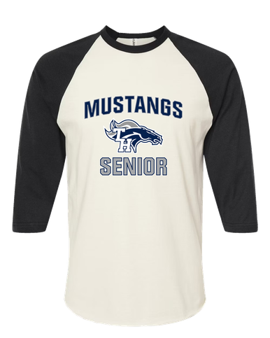 Trabuco Hills Mustangs Senior #1 Men's Baseball T-Shirt