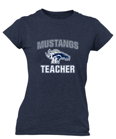Trabuco Hills Mustangs Teacher Women's SS T-Shirt