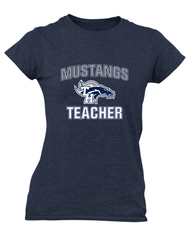Trabuco Hills Mustangs Teacher Women's Premium SS T-Shirt