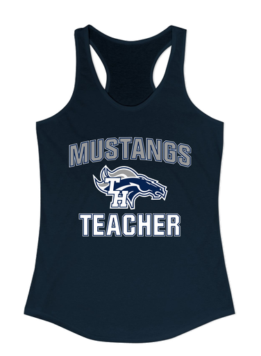 Trabuco Hills Mustangs Teacher Women's Tank Top