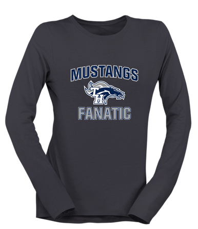 Trabuco Hills Mustangs Fanatic Women's Premium LS T-Shirt