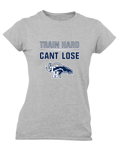 Trabuco Hills Mustangs Train Hard, Can't Lose Women's SS T-Shirt