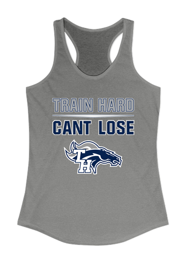 Trabuco Hills Mustangs Train Hard, Can't Lose Women's Tank Top