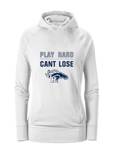Trabuco Hills Mustangs Play Hard, Can't Lose Women's Hoodie