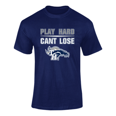 Trabuco Hills Mustangs Play Hard, Can't Lose Men's SS T-Shirt