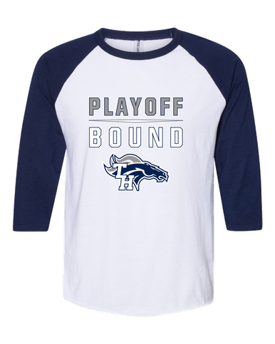 Trabuco Hills Mustangs Playoff Bound Women's Baseball T-Shirt
