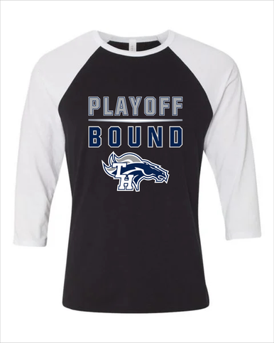 Trabuco Hills Mustangs Playoff Bound Men's Baseball T-Shirt