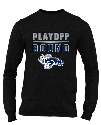 Trabuco Hills Mustangs Playoff Bound Men's Premium LS T-Shirt