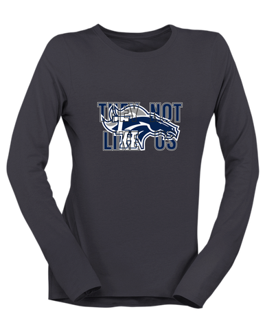 Trabuco Hills Mustangs They Not Like Us #2 Women's LS T-Shirt