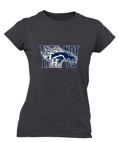 Trabuco Hills Mustangs They Not Like Us #2 Women's Premium SS T-Shirt