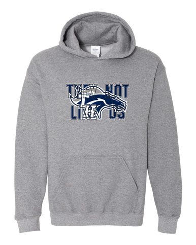 Trabuco Hills Mustangs They Not Like Us #2 Men's Hoodie