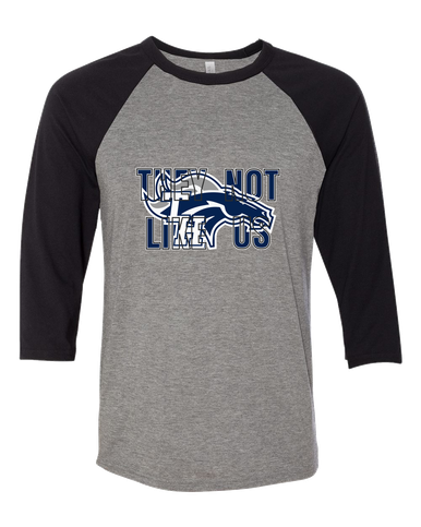 Trabuco Hills Mustangs They Not Like Us #2 Men's Baseball T-Shirt