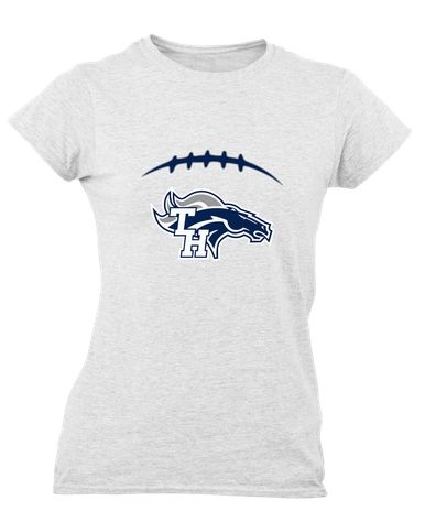 Trabuco Hills Mustangs Football #2 Women's SS T-Shirt