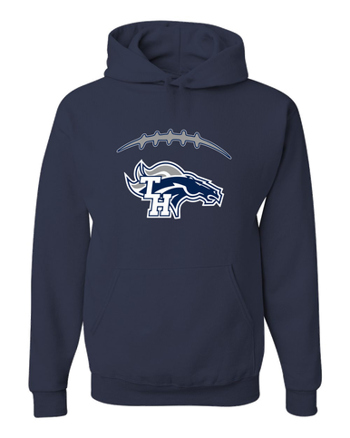 Trabuco Hills Mustangs Football #2 Men's Premium Hoodie