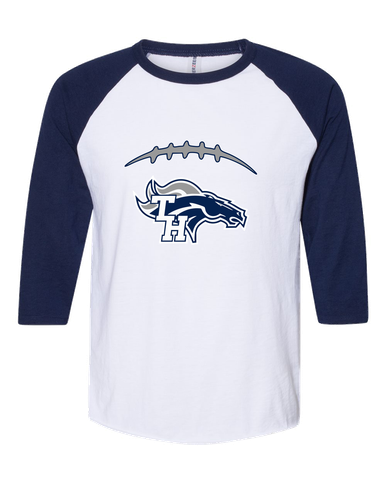 Trabuco Hills Mustangs Football #2 Men's Baseball T-Shirt