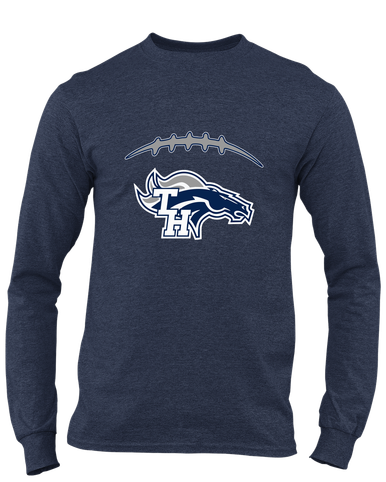 Trabuco Hills Mustangs Football #2 Men's Premium LS T-Shirt