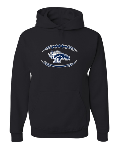 Trabuco Hills Mustangs Football #3 Men's Premium Hoodie