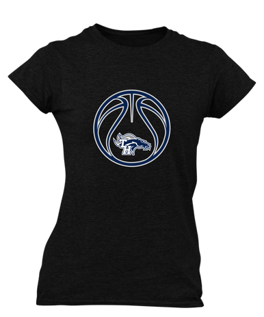 Trabuco Hills Mustangs Basketball #2 Women's Premium SS T-Shirt