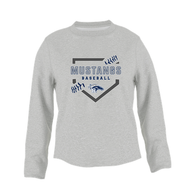 Trabuco Hills Mustangs Baseball #2 Women's Sweatshirt