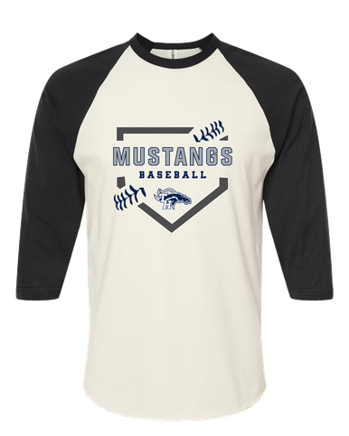Trabuco Hills Mustangs Baseball #2 Men's Baseball T-Shirt