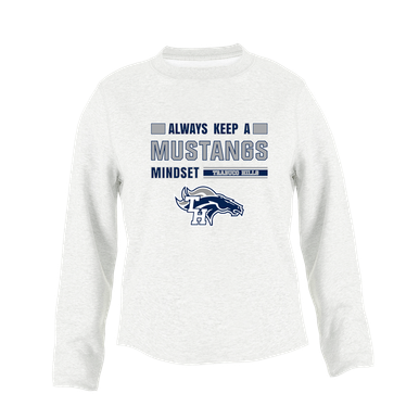 Trabuco Hills Mustangs Mindset Women's Sweatshirt