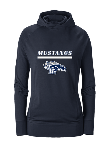 Trabuco Hills Mustangs Mascot #8 Women's Hoodie