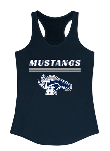 Trabuco Hills Mustangs Mascot #8 Women's Tank Top