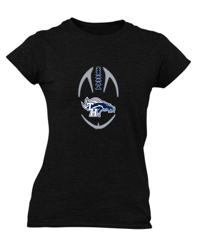 Trabuco Hills Mustangs Football #4 Women's Premium SS T-Shirt