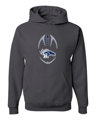 Trabuco Hills Mustangs Football #4 Men's Premium Hoodie