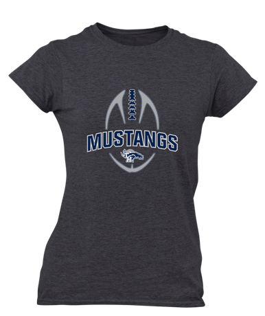 Trabuco Hills Mustangs Football #5 Women's SS T-Shirt
