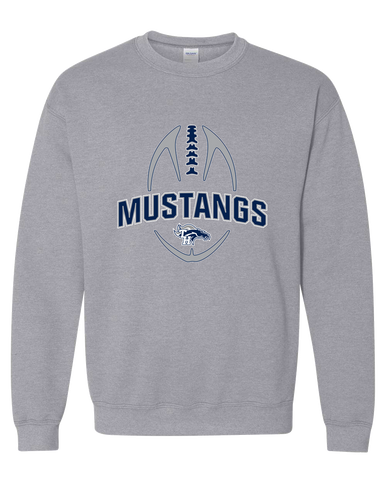 Trabuco Hills Mustangs Football #5 Men's Sweatshirt