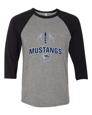 Trabuco Hills Mustangs Football #5 Men's Baseball T-Shirt