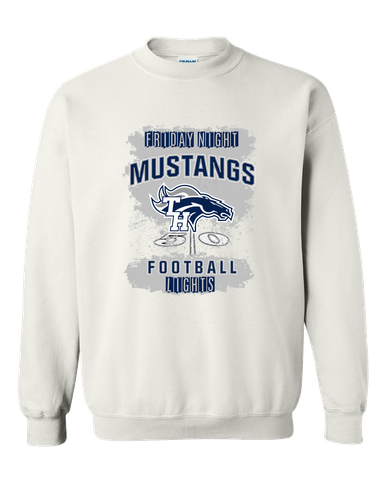 Trabuco Hills Mustangs Football #6 Men's Sweatshirt