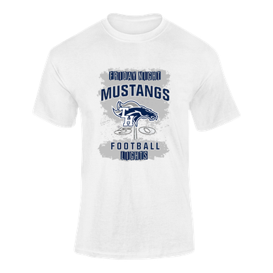 Trabuco Hills Mustangs Football #6 Men's SS T-Shirt