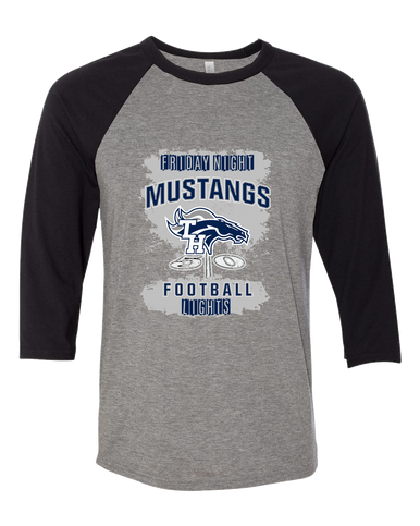 Trabuco Hills Mustangs Football #6 Women's Baseball T-Shirt