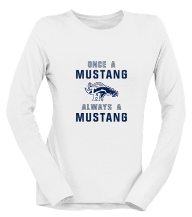 Trabuco Hills Mustangs Once A Women's Premium LS T-Shirt