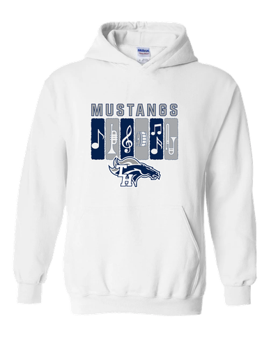 Trabuco Hills Mustangs Band # 2 Men's Hoodie