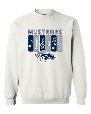 Trabuco Hills Mustangs Band # 2 Men's Sweatshirt
