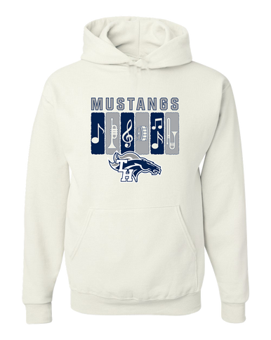Trabuco Hills Mustangs Band # 2 Men's Premium Hoodie