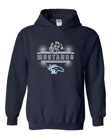 Trabuco Hills Mustangs Band # 3 Men's Hoodie