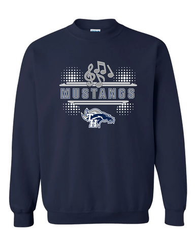 Trabuco Hills Mustangs Band # 3 Men's Sweatshirt