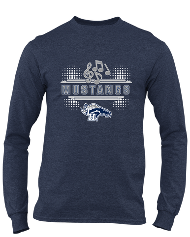 Trabuco Hills Mustangs Band # 3 Men's Premium LS T-Shirt