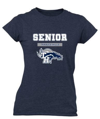 Trabuco Hills Mustangs Senior #2 Women's SS T-Shirt
