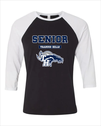 Trabuco Hills Mustangs Senior #2 Men's Baseball T-Shirt