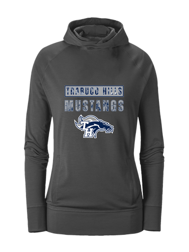 Trabuco Hills Mustangs Mascot #9 Women's Hoodie
