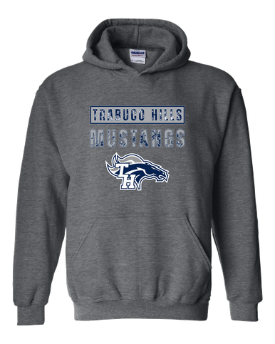 Trabuco Hills Mustangs Mascot #9 Men's Hoodie
