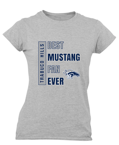 Trabuco Hills Mustangs Best Mustang Fan Women's Premium SS T-Shirt