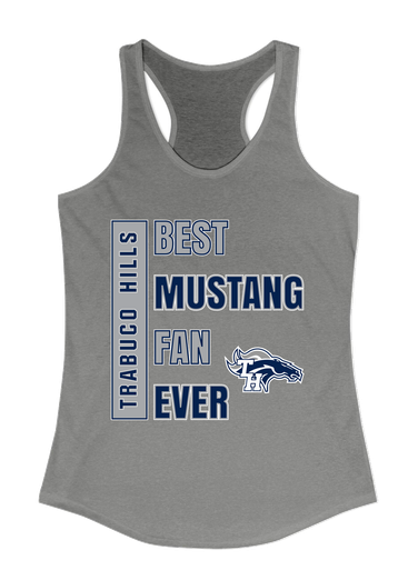 Trabuco Hills Mustangs Best Mustang Fan Women's Tank Top