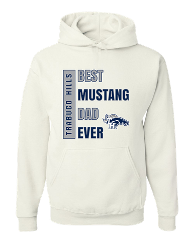 Trabuco Hills Mustangs Best Mustang Dad Men's Premium Hoodie